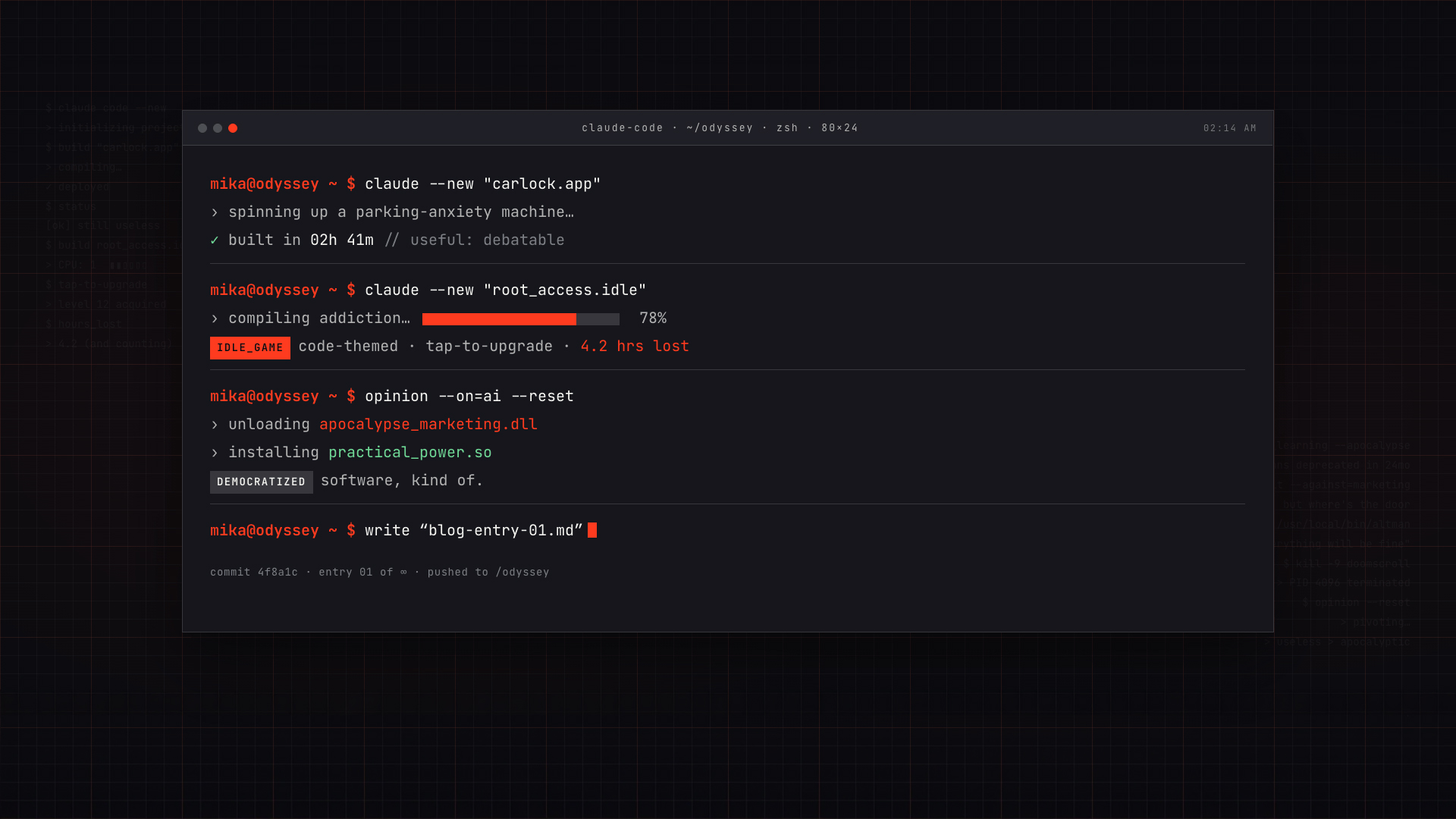 My Odyssey of forming a new Opinion on AI